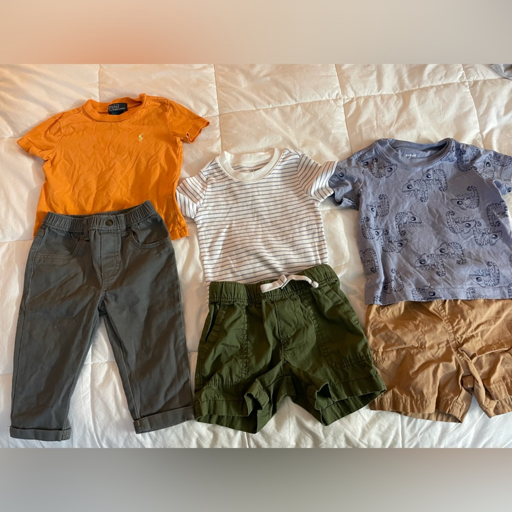 12 month baby boy clothes. 26 pieces